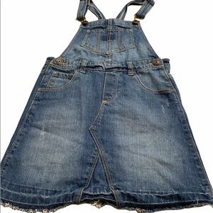 Osh Kosh B’Gosh blue jean overall skirt